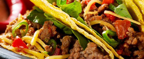 Tray of 20 Crisp Tacos at Guadalajara Grill, Bar, & Table Side Salsa in Tucson Arizona.